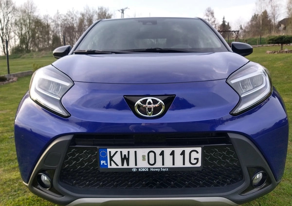 Toyota Aygo X cena 74900 przebieg: 3100, rok produkcji 2022 z Wieliczka małe 277